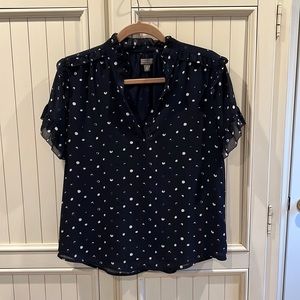 Jcrew point Sur tee blouse